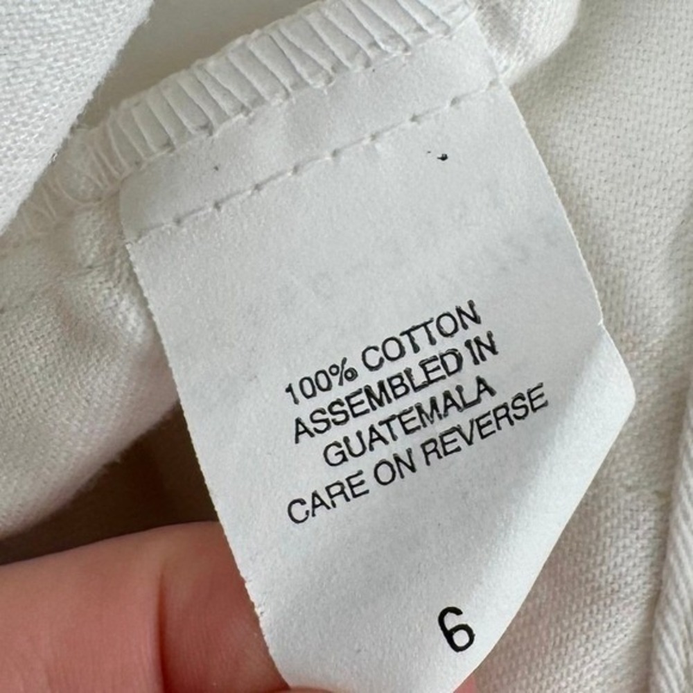 Dockers Vtg High-Waisted Tapered Women's White Trousers Sz 6 - Picture 16 of 16